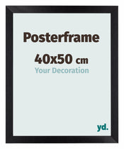 Posterframe 40x50cm Zwart Mat MDF Parma Maat | Posters.nl