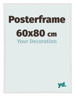 Posterframe 60x80cm Wit Hoogglans Kunststof Paris Maat | Posters.nl