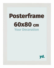 Posterframe 60x80cm Wit Mat MDF Parma Maat | Posters.nl