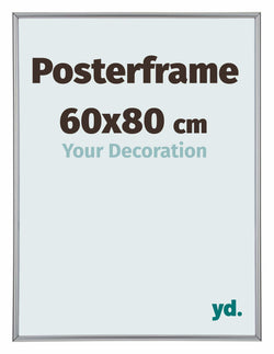 Posterframe 60x80cm Zilver Kunststof Paris Maat | Posters.nl