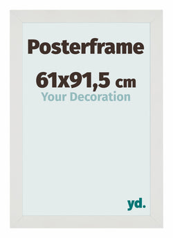 Posterframe 61x91,5cm Wit Mat MDF Parma Maat | Posters.nl