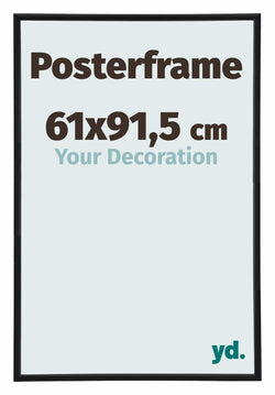 Posterframe 61x91,5cm Zwart Kunststof Paris Maat | Posters.nl