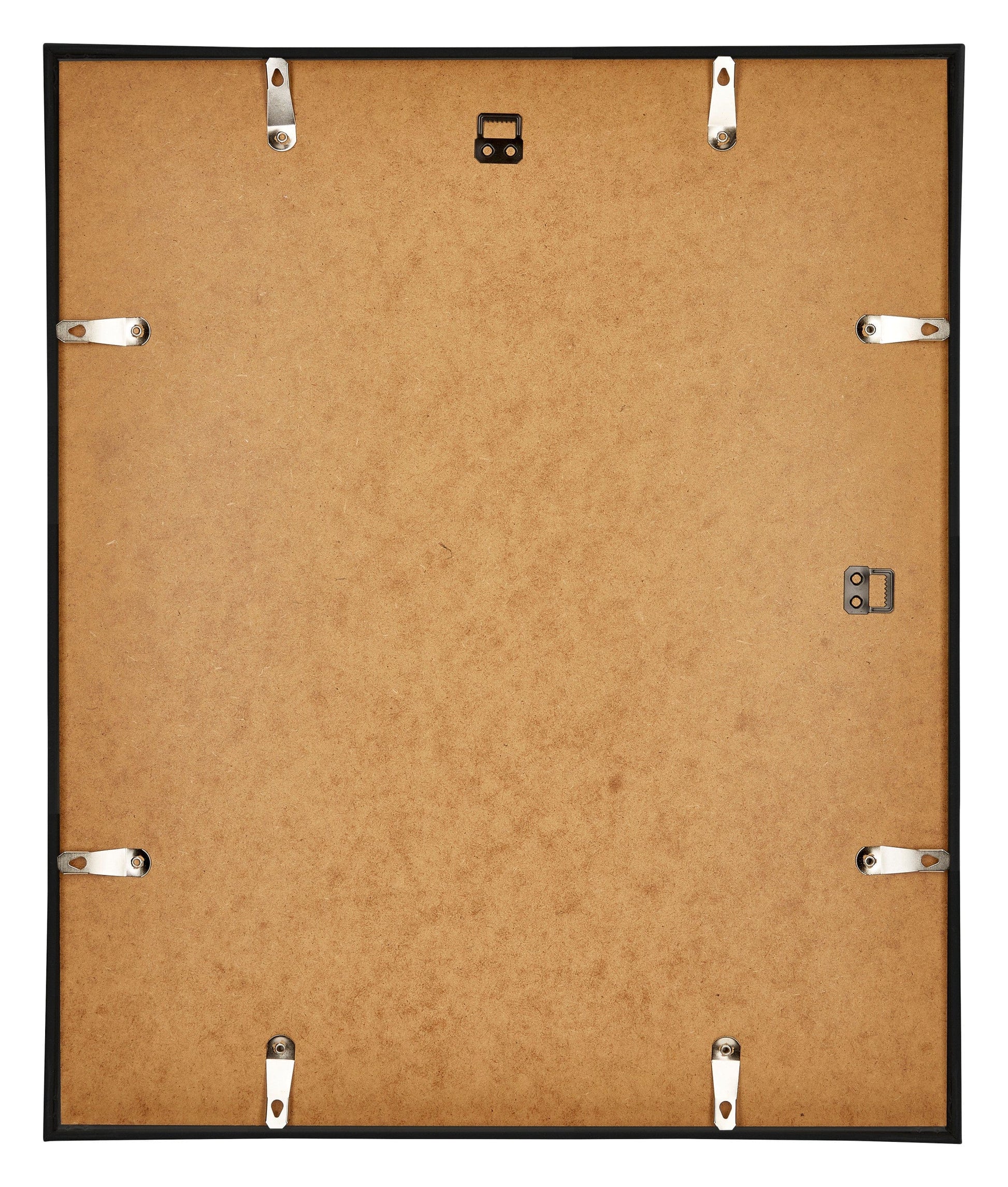 Posterlijst Kunststof Fotolijst 38x52cm Zwart Mat Achterzijde | Posters.nl