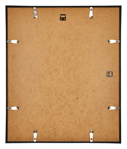 Posterlijst Kunststof Fotolijst 40x50cm Zwart Mat Achterzijde | Posters.nl