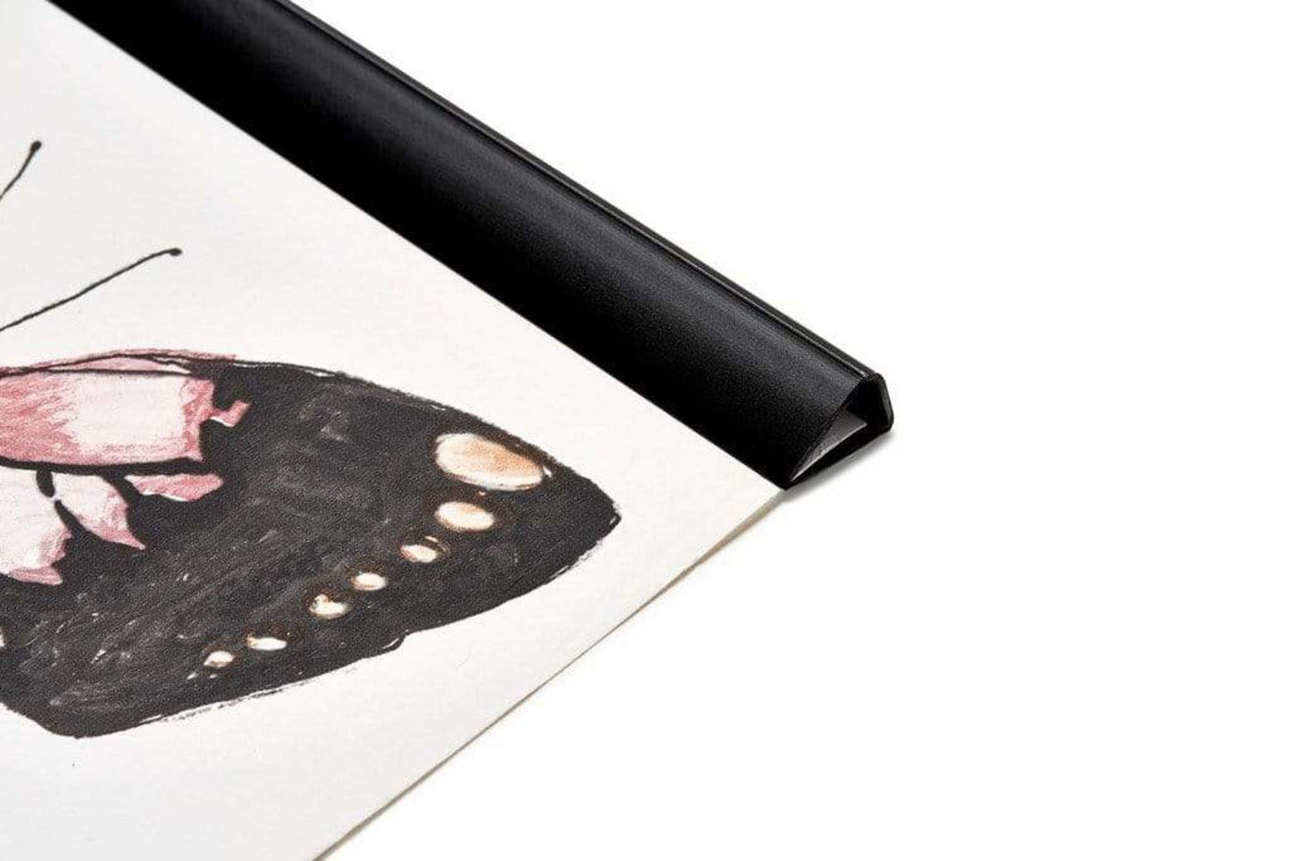 Posterhangers Zwart 60cm met ophanggat | Posters.nl