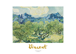 Vincent Van Gogh  Landscapes with olive trees Kunstdruk 70x50cm | Posters.nl
