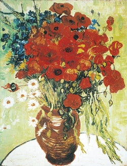 Vincent Van Gogh  Vase avec marguerite Kunstdruk 60x80cm | Posters.nl