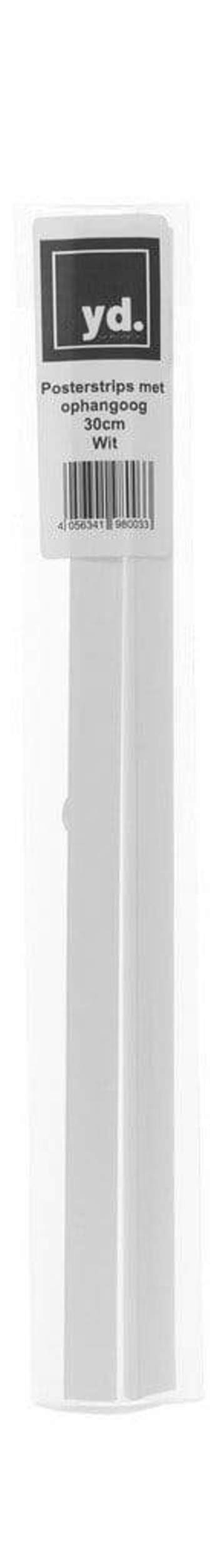 Posterhangers Wit 30cm met ophangoog | Posters.nl