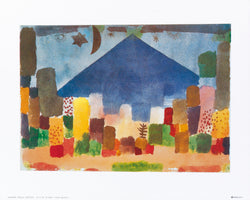 Paul Klee  Notte egiziana Kunstdruk 30x24cm | Posters.nl