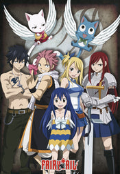 Fairy Tail Group Poster 61X91 5cm | Posters.nl