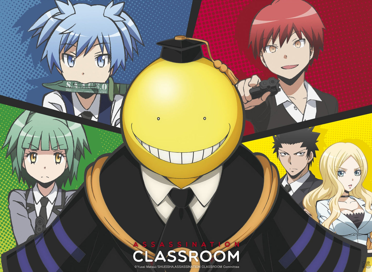 Assassination Classroom Koro Vs Pupils Poster 52X38cm | Posters.nl