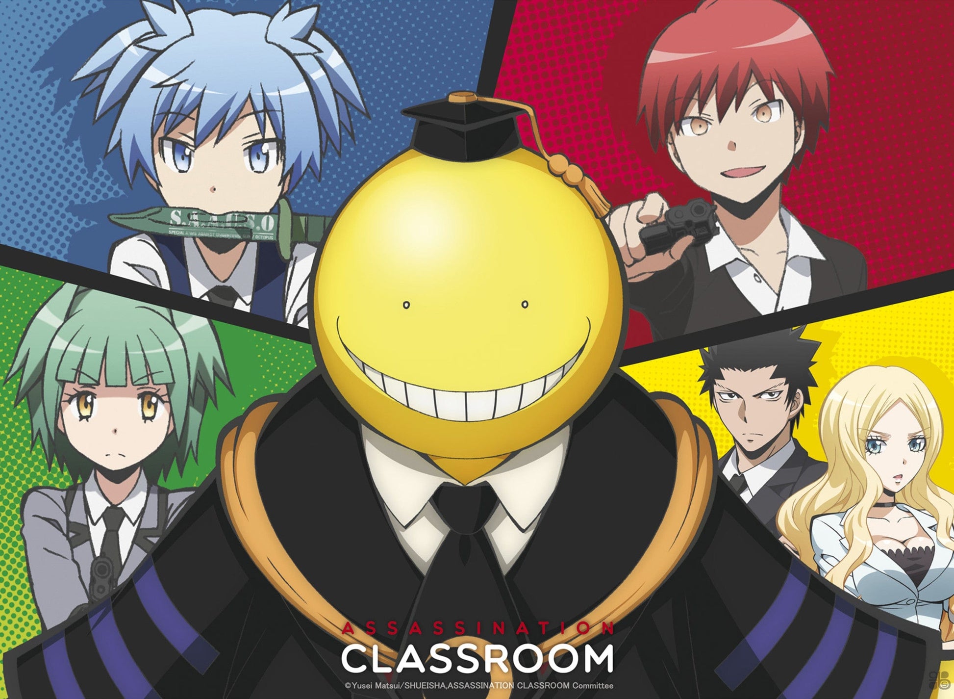 Assassination Classroom Koro Vs Pupils Poster 52X38cm | Posters.nl