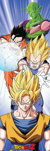 Abystyle Abydco448 Dragon Ball Saiyans Poster 53x158cm | Posters.nl