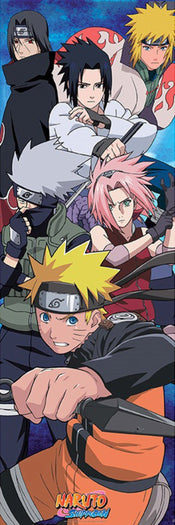 Abystyle Abydco450 Naruto Shippuden Group Poster 53x158cm | Posters.nl