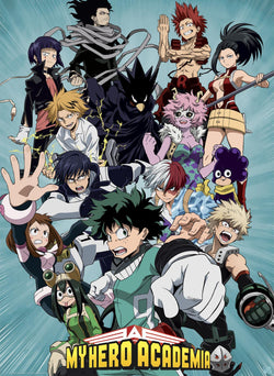 My Hero Academia Heroes Poster 38X52cm | Posters.nl