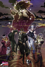 Jojos Bizarre Adventure Group Poster 61X91 5cm | Posters.nl