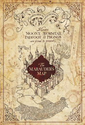 Harry Potter Maurauders Map Poster 61X91 5cm | Posters.nl