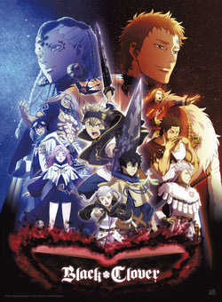 Black Clover Group Poster 38X52cm | Posters.nl