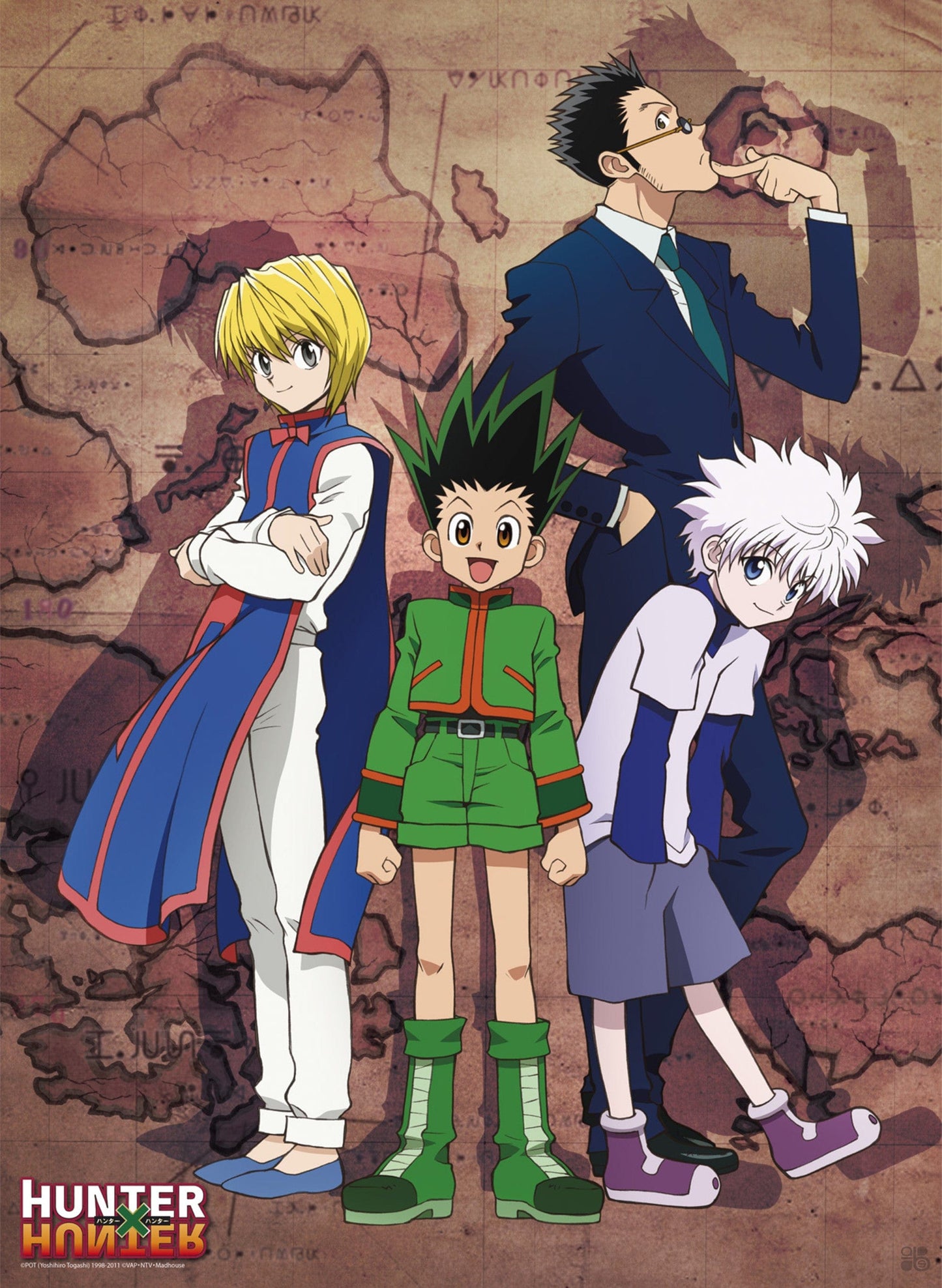 Hunter X Hunter Heroes Poster 38X52cm | Posters.nl