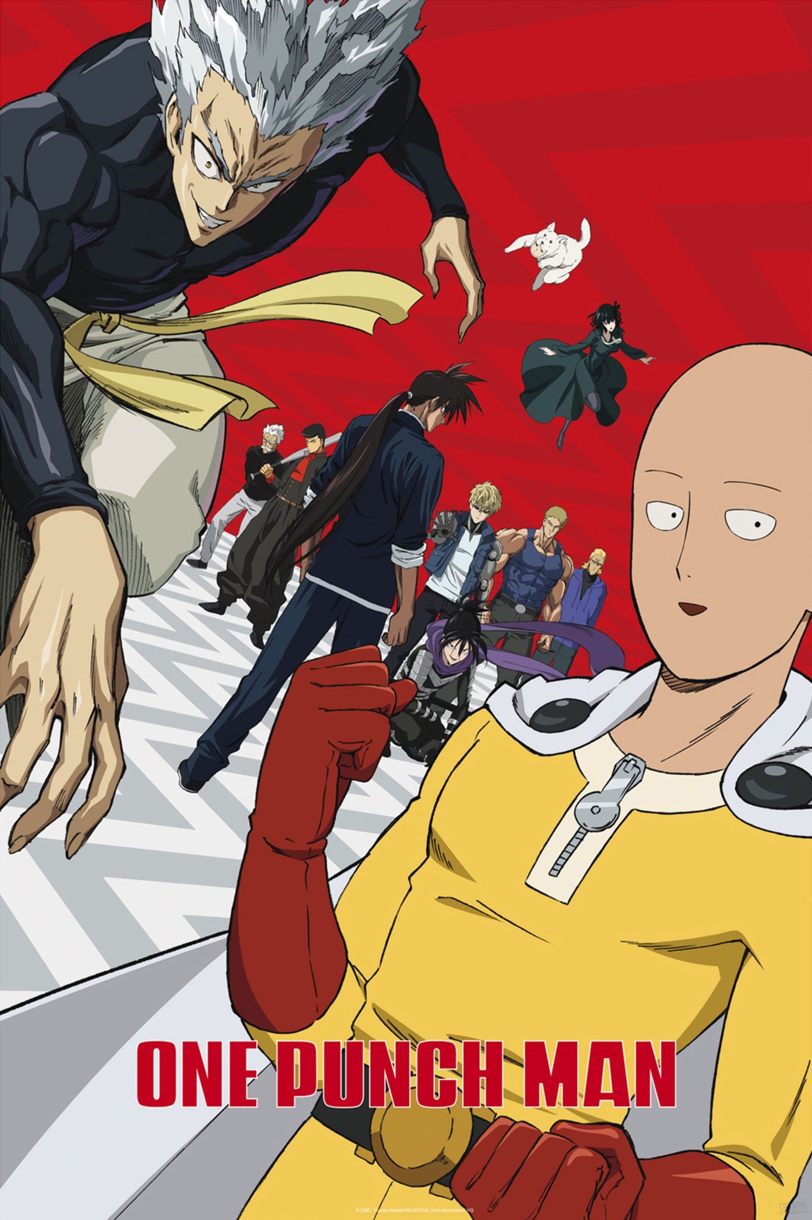 One Punch Man Season 2 Artwork Poster 61X91 5cm | Posters.nl