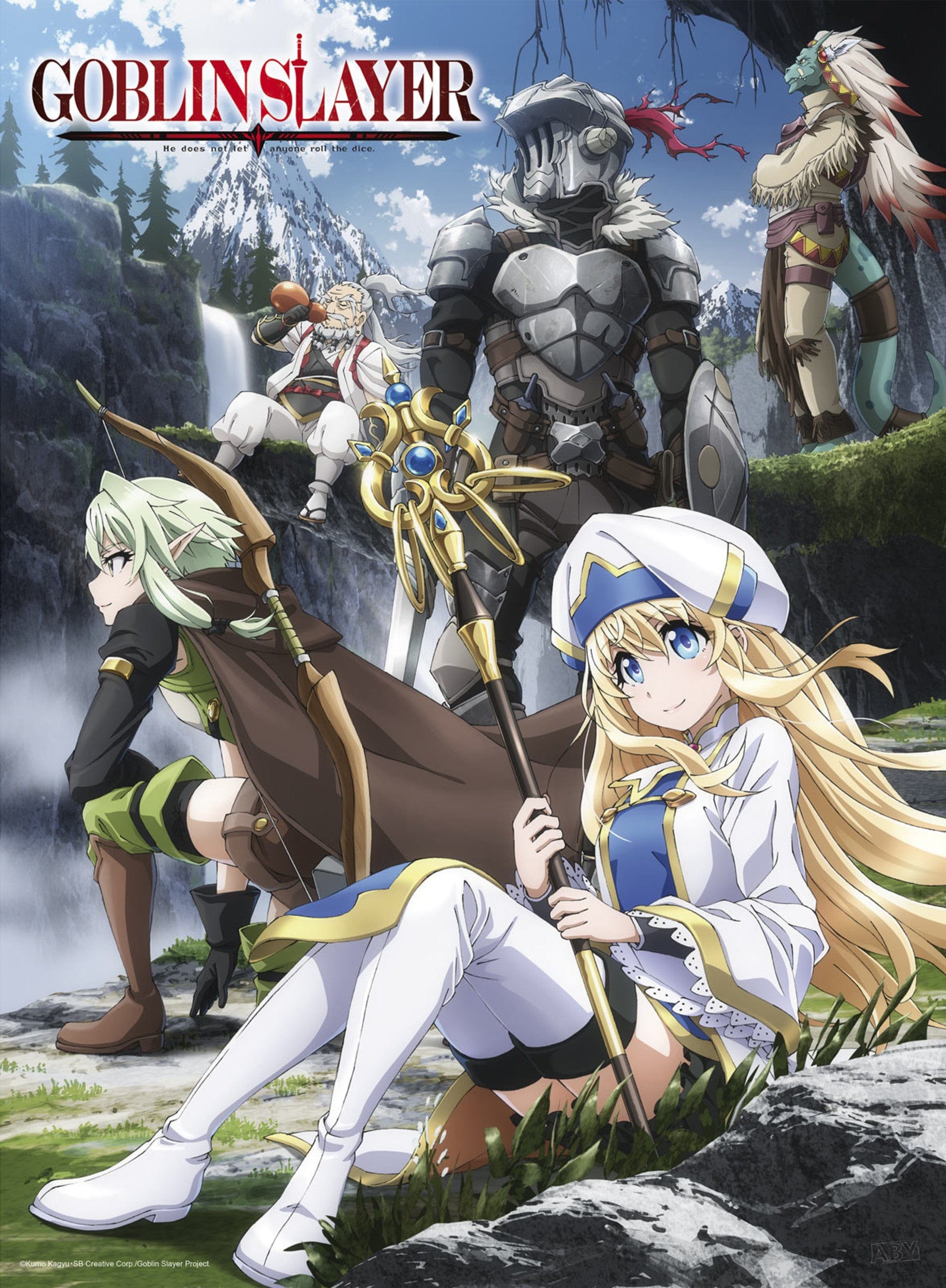Goblin Slayer Group Poster 38X52cm | Posters.nl