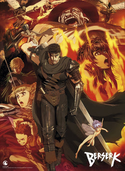 Berserk Group Poster 38X52cm | Posters.nl