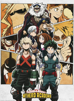 My Hero Academia Group Poster 38X52cm | Posters.nl