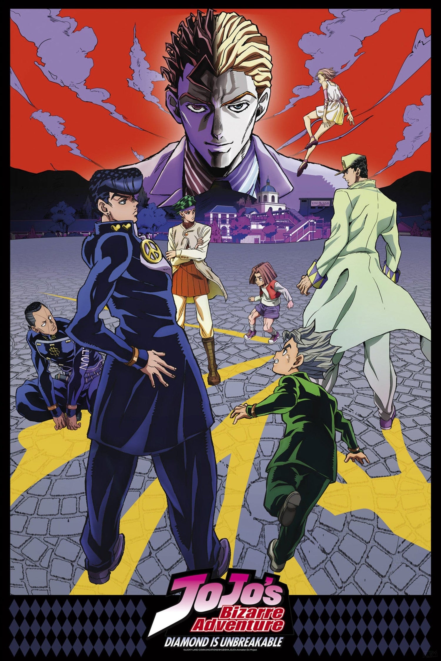 Jojos Bizarre Adventure Diamond Unbreak Poster 61X91 5cm | Posters.nl