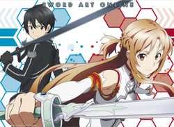 Sword Art Online Asuna And Kirito 2 Poster 52X38cm | Posters.nl