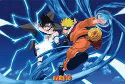 Naruto Naruto And Sasuke Poster 91 5X61cm | Posters.nl
