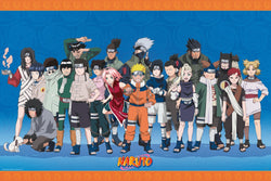 Naruto Konoha Ninjas Poster 91 5X61cm | Posters.nl
