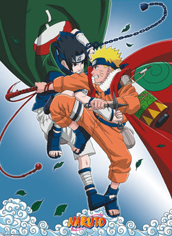 Naruto Naruto Vs Sasuke Poster 38X52cm | Posters.nl