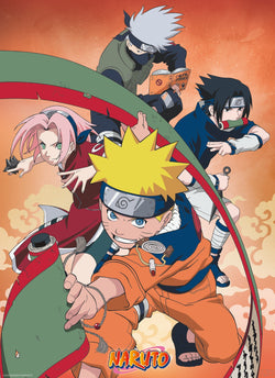 Naruto Team 7 Poster 38X52cm | Posters.nl