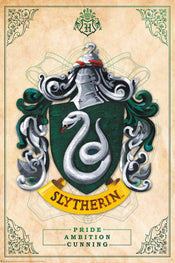 Harry Potter Slytherin Poster 61X91 5cm | Posters.nl