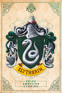 Harry Potter Slytherin Poster 61X91 5cm | Posters.nl