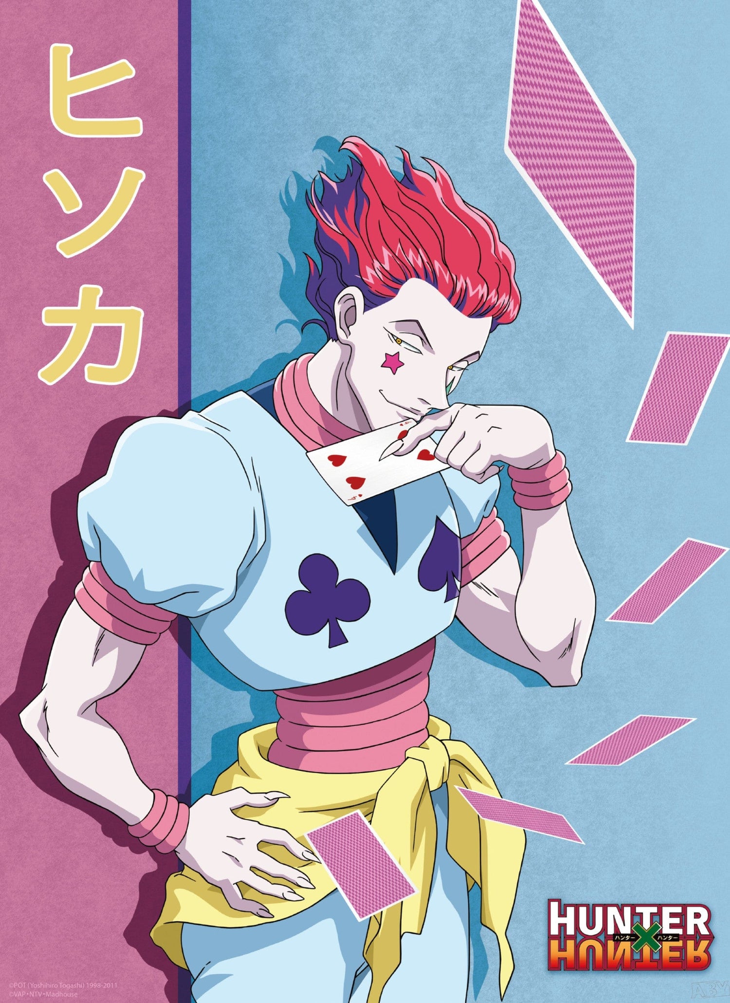 Hunter X Hunter Hisoka Poster 38X52cm | Posters.nl