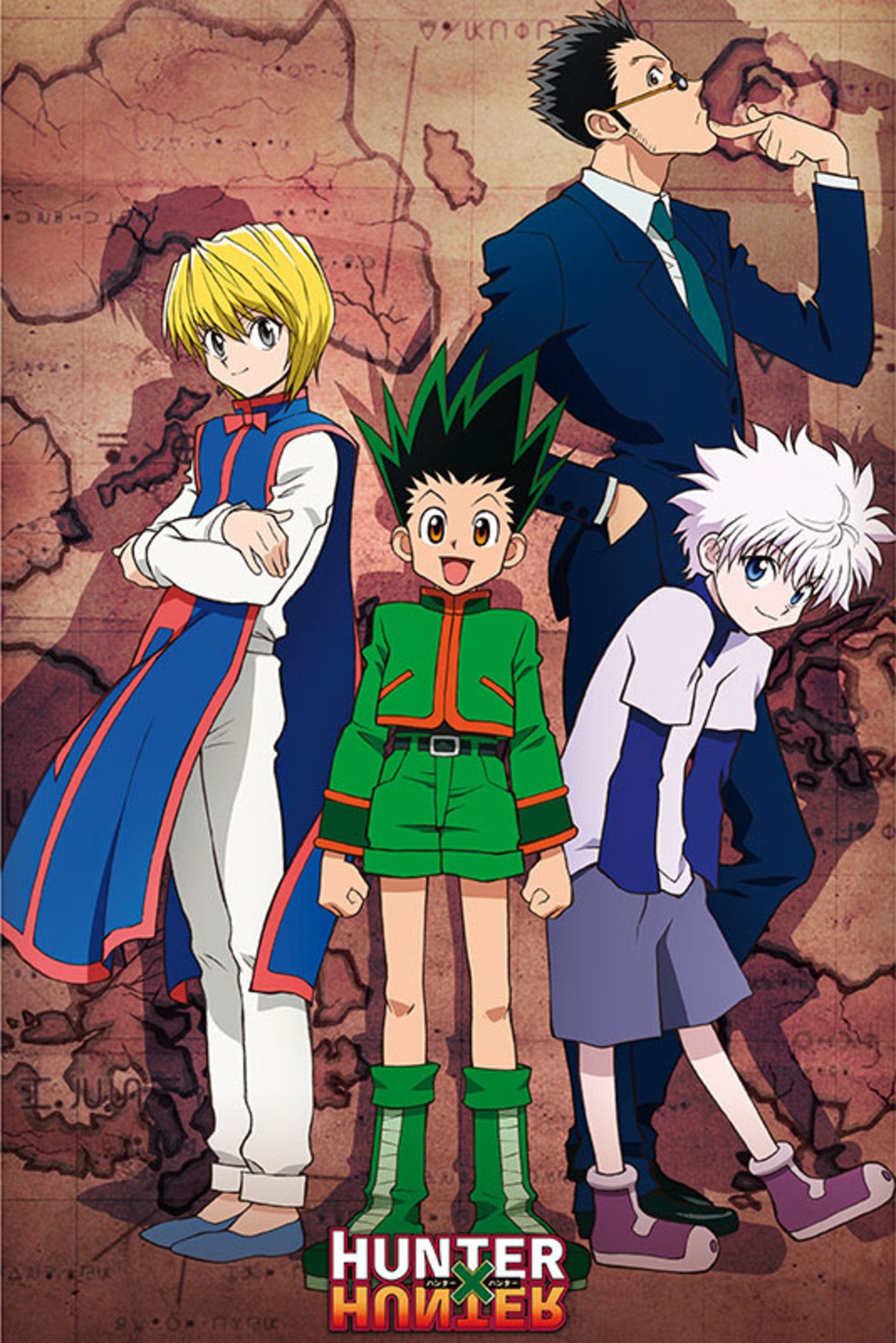 Hunter X Hunter Heroes Poster 61X91 5cm | Posters.nl
