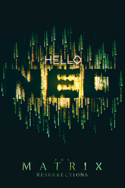 Abystyle Abydco865 The Matrix Hello Neo Poster 61x91,5cm | Posters.nl