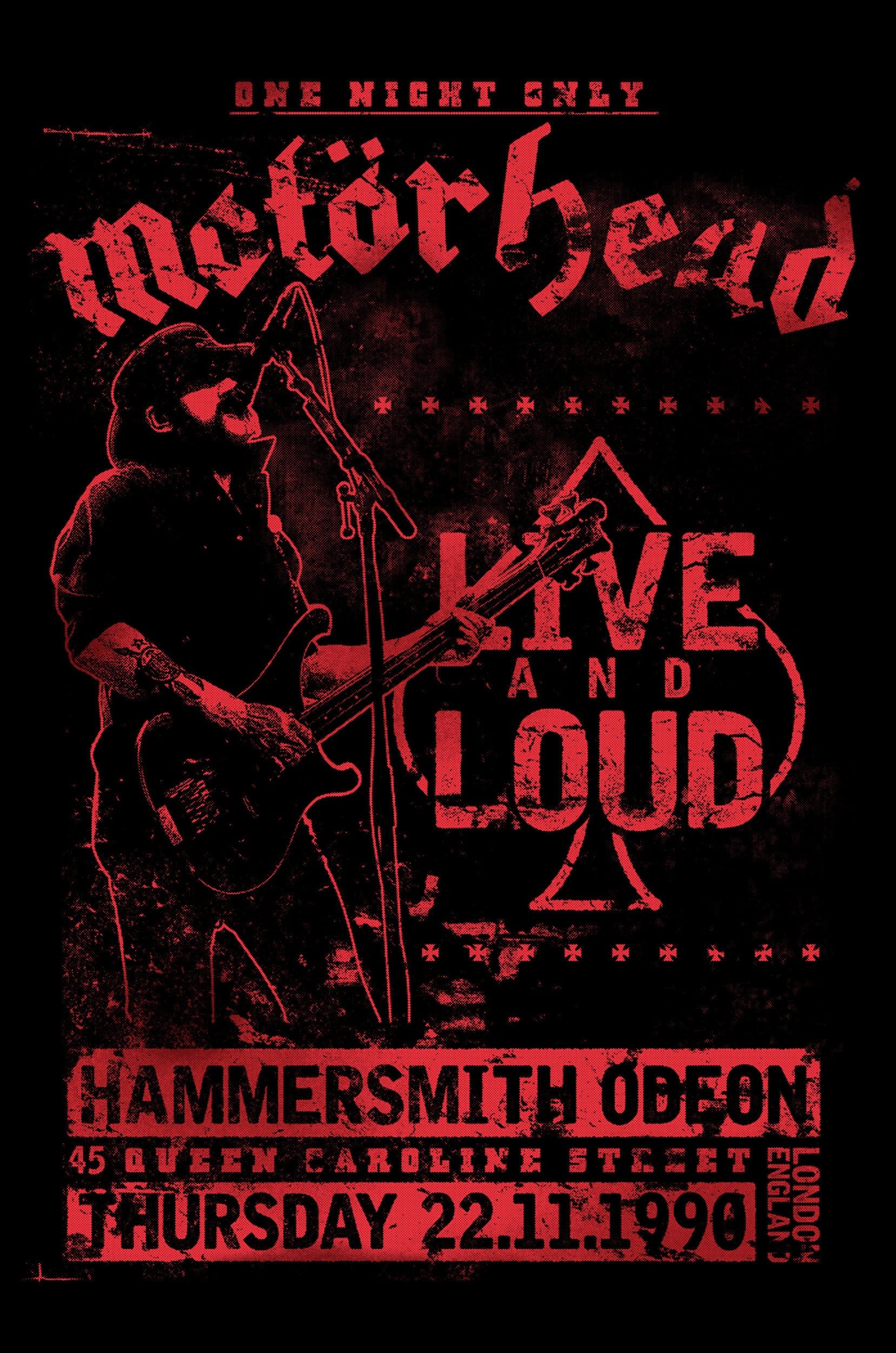 Abystyle Gbydco170 Motorhead Loud And Live Poster 61x91,5cm | Posters.nl