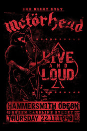 Abystyle Gbydco170 Motorhead Loud And Live Poster 61x91,5cm | Posters.nl