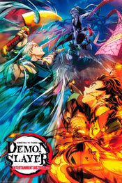 Abystyle Gbydco218 Demon Slayer Key Art 2 Poster 61x91,5cm | Posters.nl