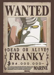 Abystyle Gbydco235 One Piece Wanted Franky Poster 38x52cm | Posters.nl