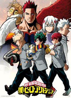 Abystyle Gbydco245 My Hero Academia Endeavor Agency Arc Poster 38x52cm | Posters.nl