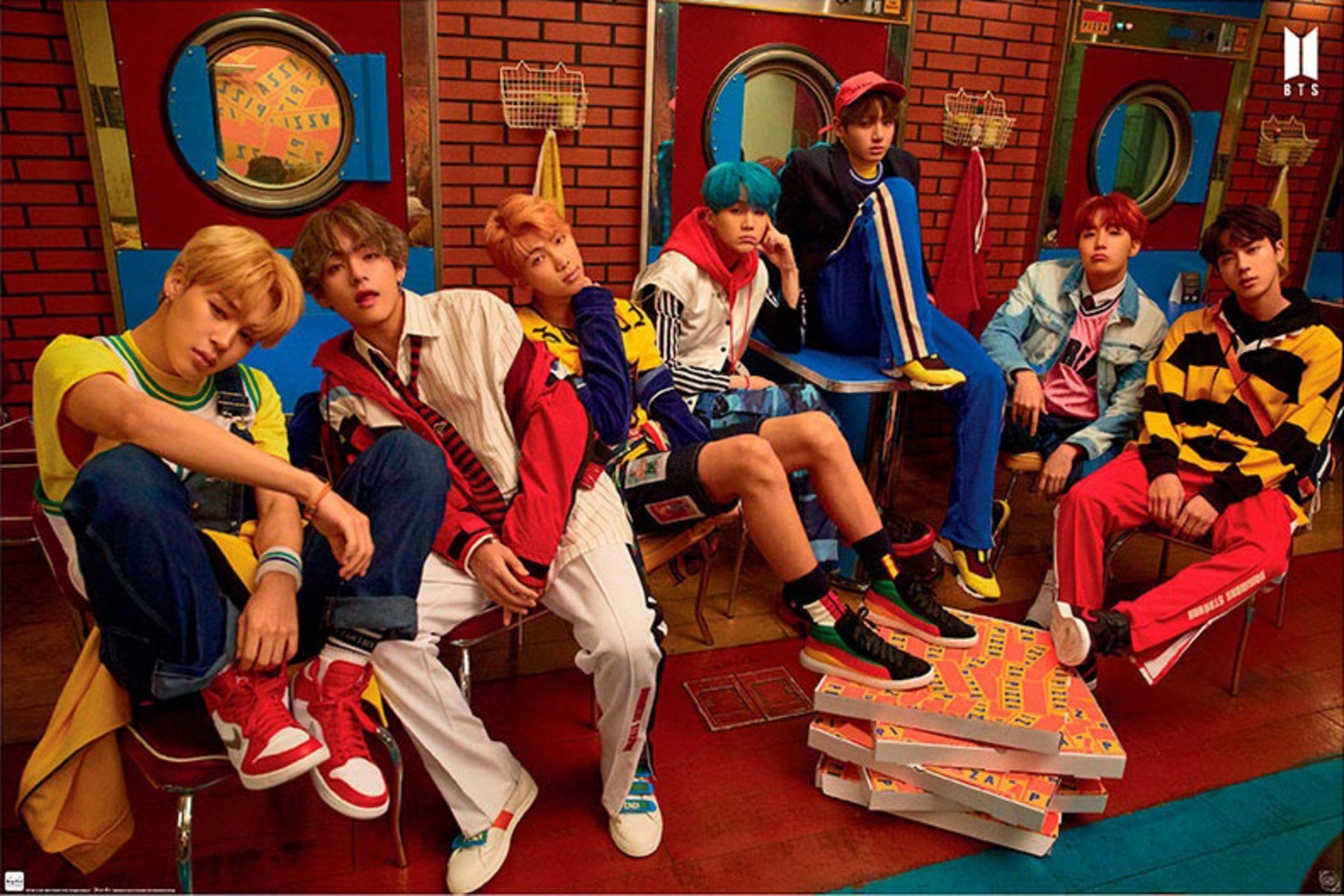 Abystyle Lp2146 Bts Crew Poster 91,5x61cm | Posters.nl
