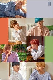 Abystyle Lp2147 Bts Group Collage Poster 61x91,5cm | Posters.nl