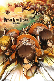 GBeye Attack on Titan Attack Poster 61x91,5cm | Posters.nl