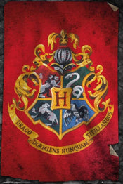 GBeye Harry Potter Hogwarts Flag Poster 61x91,5cm | Posters.nl