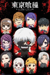 GBeye Tokyo Ghoul Chibi Characters Poster 61x91,5cm | Posters.nl