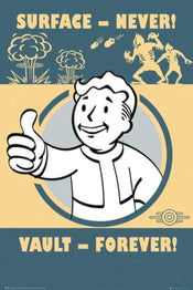 GBeye Fallout 4 Vault Forever Poster 61x91,5cm | Posters.nl