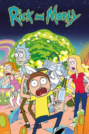 GBeye Rick and Morty Group Poster 61x91,5cm | Posters.nl